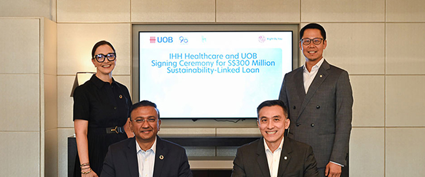 IHH Healthcare and UOB Sign Landmark S$300 million Sustainability-Linked Loan