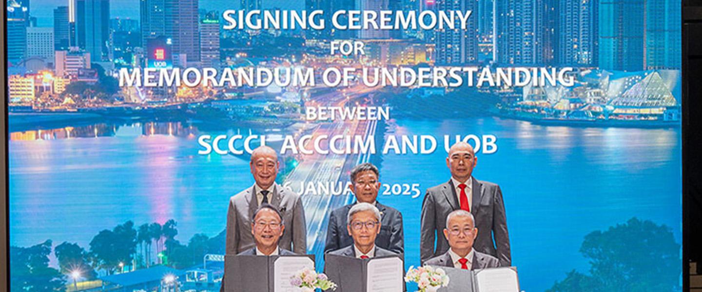 SCCCI, ACCCIM, and UOB Forge Strategic Partnership to Boost Cross-Border Business Collaboration and Investments in the Johor-Singapore Special Economic Zone and Southeast Asia